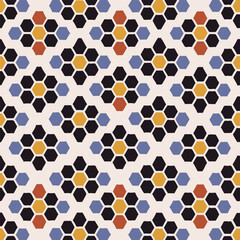 vector seamless pattern with dots