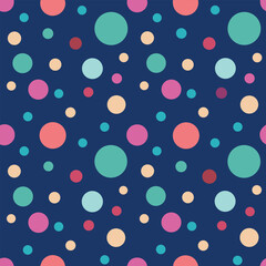 seamless pattern with dots.