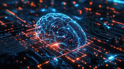 Machine learning intelligence system visualizing AI