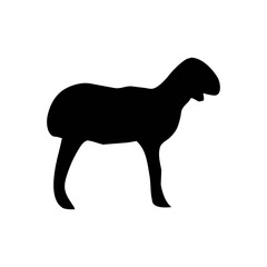 Elegant deer silhouette vector for forest wildlife themes, hunting graphics, Christmas decor, woodland creatures, and nature illustrations.

