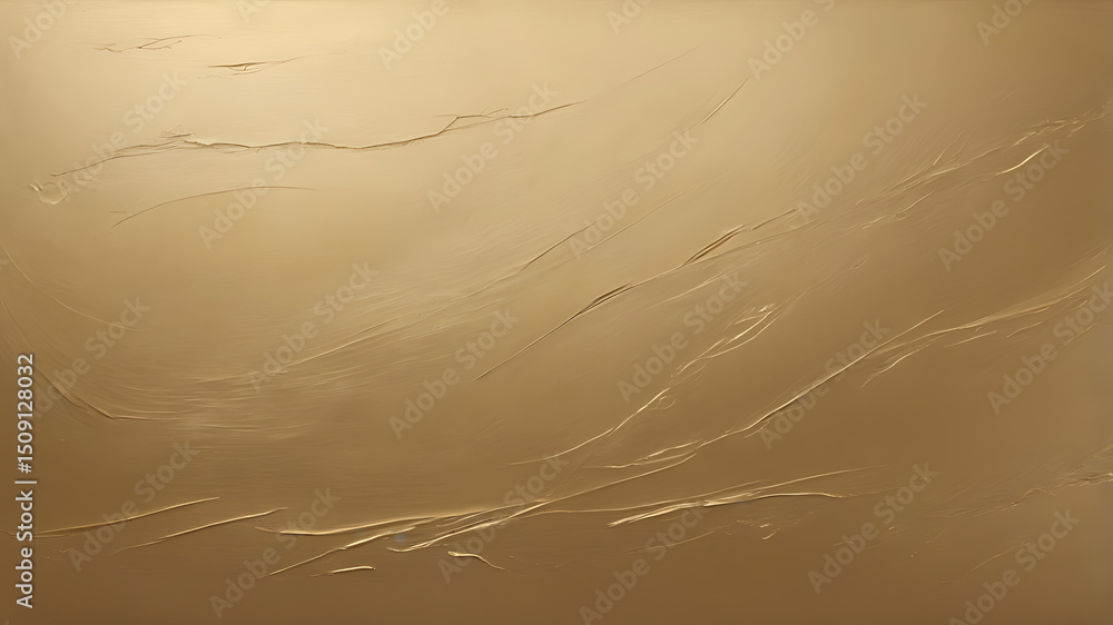 Aufkleber golden abstract waves texture with smooth lines and elegance background design ai