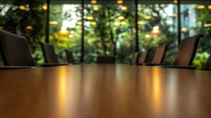 Conference Room with a View: Serene Workspace