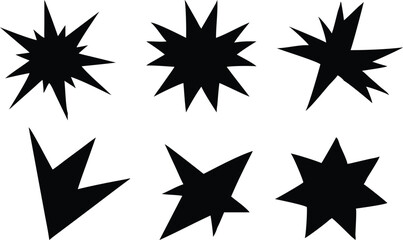 Step down silhouette design clean crisp edges vector shape