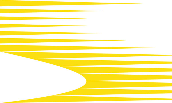abstract simple seamless yellow flag line pattern art can be used background.