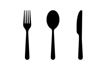 Fork spoon and knife cutlery set restaurant design