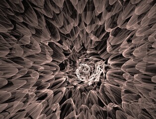 Imaginatory fractal abstract background Image