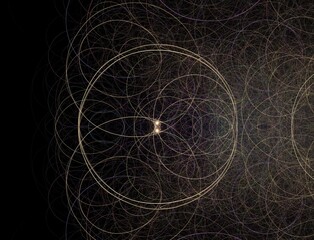Imaginatory fractal abstract background Image