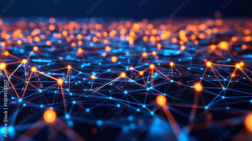 Poster data flowing through cyberspace a dynamic visual representation of information networks in a digital