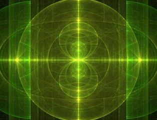 Naklejka premium Imaginatory fractal abstract background Image