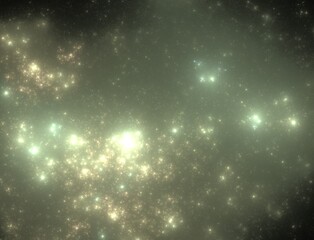 Imaginatory fractal abstract background Image