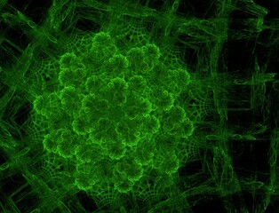 Imaginatory fractal abstract background Image