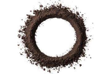 Dirt Frame Soil Pile In Sh  isolated on a transparent background