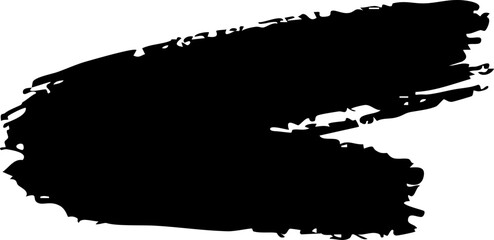 Jagged Short Rectangle Brush Stroke