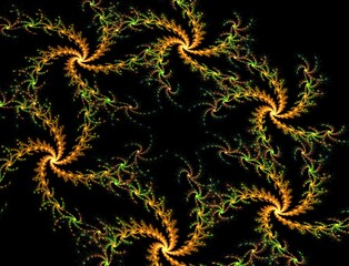 Imaginatory fractal abstract background Image