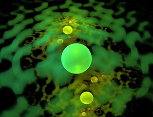 Imaginatory fractal abstract background Image