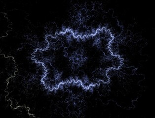 Imaginatory fractal abstract background Image