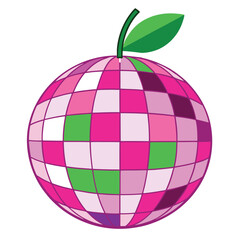 Fototapeta premium Disco Ball Apple