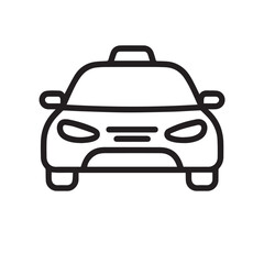 Obraz premium car vector icon