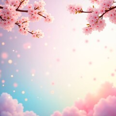 Fototapeta premium cherry blossom background