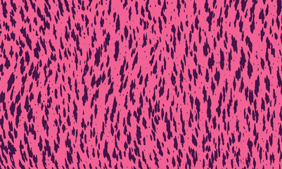 Vector pink tiger skin pattern texture. Tiger skin watercolor seamless pattern, Leopard seamless, animal skin. Design element for sale banners, posters, labels, and gift wrapping paper.