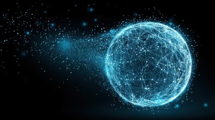 Obraz premium Global Network Connections