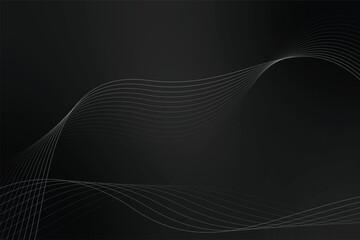 Elegant wave lines drift through soft pastel gradients, evoking harmony and simplicity in digital design art