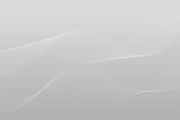 Elegant wave lines drift through soft pastel gradients, evoking harmony and simplicity in digital design art