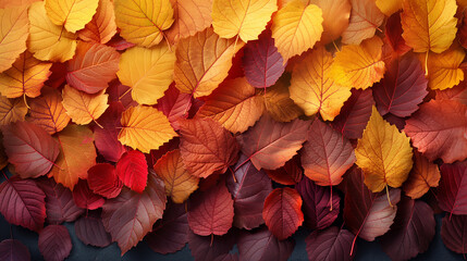 colorful autumn leaves