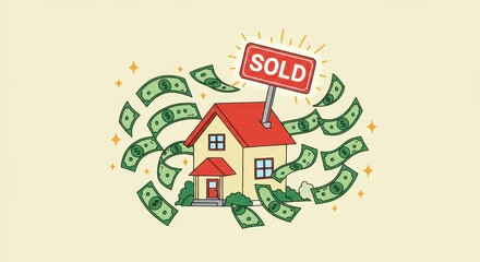 House Sold! Celebration of Real Estate Success