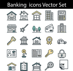 Banking Icons set