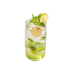 Mojito Cocktail on a Transparent PNG background 