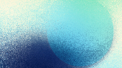 Glowing pale blue circle patten black background, poster banner backdrop, power point background