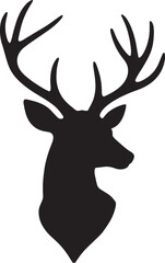 Deer Head Vector EPS Design