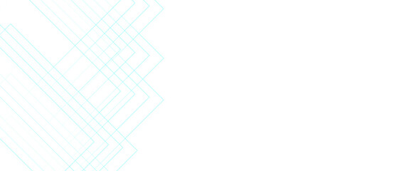Obraz premium Abstract minimal, background featuring overlapping translucent diamond outlines with diagonal on a white canvas. Repetitive diamond shapes evoke a sense of order, symmetry, and calmness