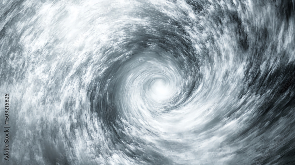 Poster dramatic swirling vortex of clouds creating a mesmerizing abstract pattern ideal for backgrounds web