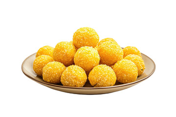 Plate Of Traditional Ind  isolated on a transparent background