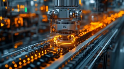 A smart factory using IoT to monitor machines and optimize production --ar 16:9 --stylize 750 --v 6.1 Job ID: 400ea766-3287-48b8-bc9c-496ae9b60917