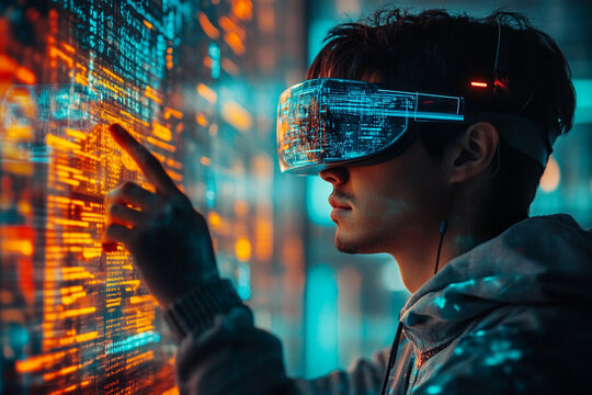 brainstorming session on how businesses can implement augmented reality (AR) technology to create immersive