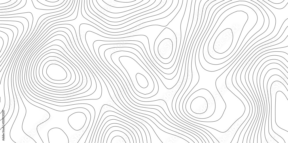 Fototapete topography background. vector banner. topography background. vector geographic contour map. backgrou