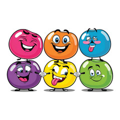 Cheery Candy Blobs