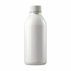 white plastic bottle