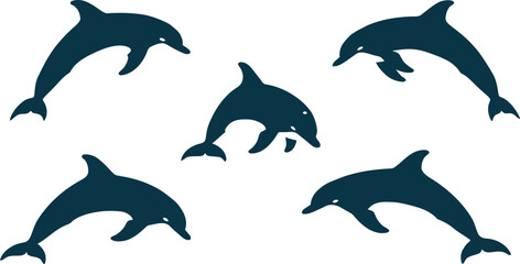 Animals Collection Vector and Clipart Illustrations Silhouette 