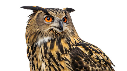Close-Up of a Powerful Eurasian Eagle