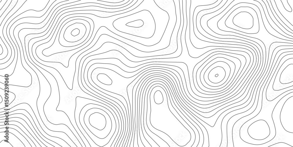 Fototapete Topography background. Vector banner. Topography background. Vector geographic contour map. Background of the topographic map. Topographic map lines, contour background. 

