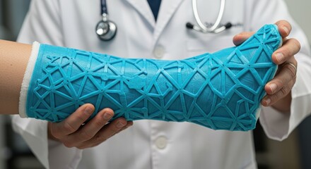 Modern Leg Cast: Innovative Medical Technology