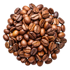 Naklejka premium coffee beans background