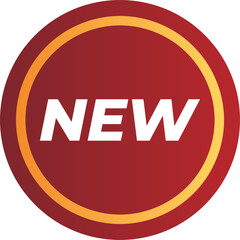 High Quality Promo Stickers in Red and Gold