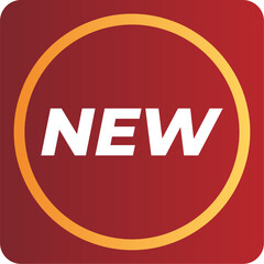 Shimmering Red and Gold Tags for Sales Events