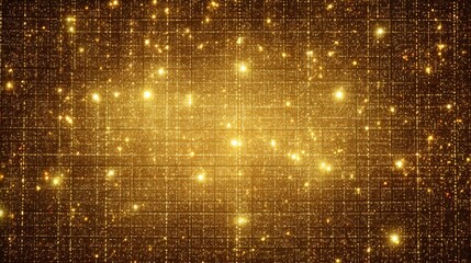 Golden Sparkle Texture Background - Detailed Gold Dust Overlay for Luxury, Elegance, and Festive Designs, High Resolution.