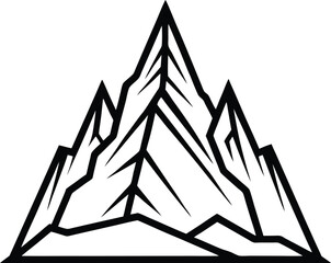  mountain silhouette, peak layers, scenic view
